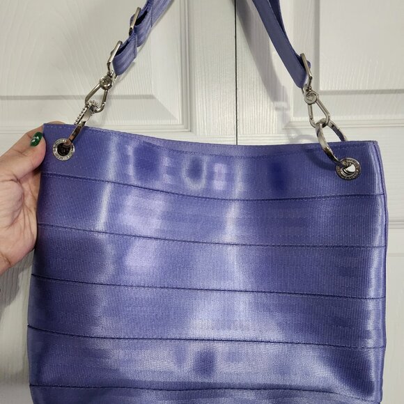 Harveys Periwinkle Medium Hobo Bag Tote - Picture 4 of 5